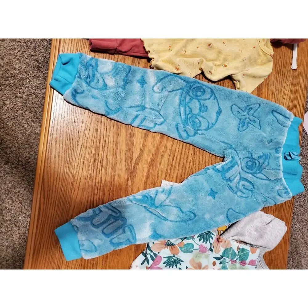 Girls 4T Clothing Bundle Disney Minnie Stitch Cat & Jack Old Navy Clothing Set